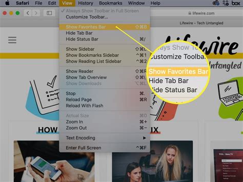 show favorites bar safari: A Gateway to Digital Serendipity